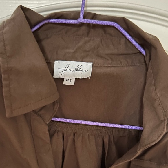 Brown Sleeveless zipper dress - Picture 4 of 5